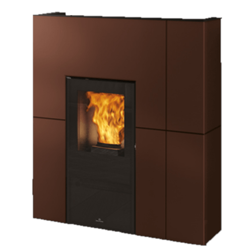 TERMOSTUFA A PELLET EDILKAMIN BLADE H 15 SERIE ACCIAIO