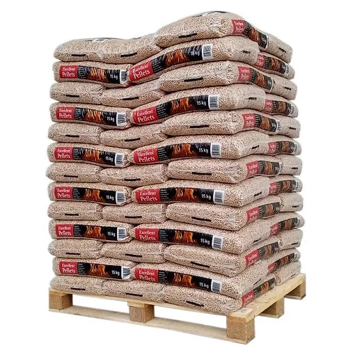Pellet di Legno Francese Natural Energie – Pallet da 1050 kg (70 sacchi)