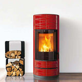 Piazzetta ROUND-M BCS stufa a legna 7,8 kW