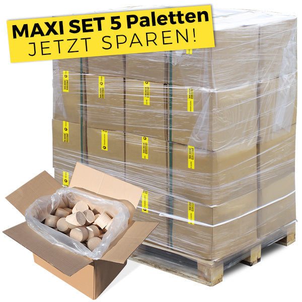 Maxi set bricchetti 5 bancali