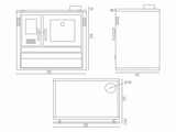 CUCINA A LEGNA VIENA 12KW