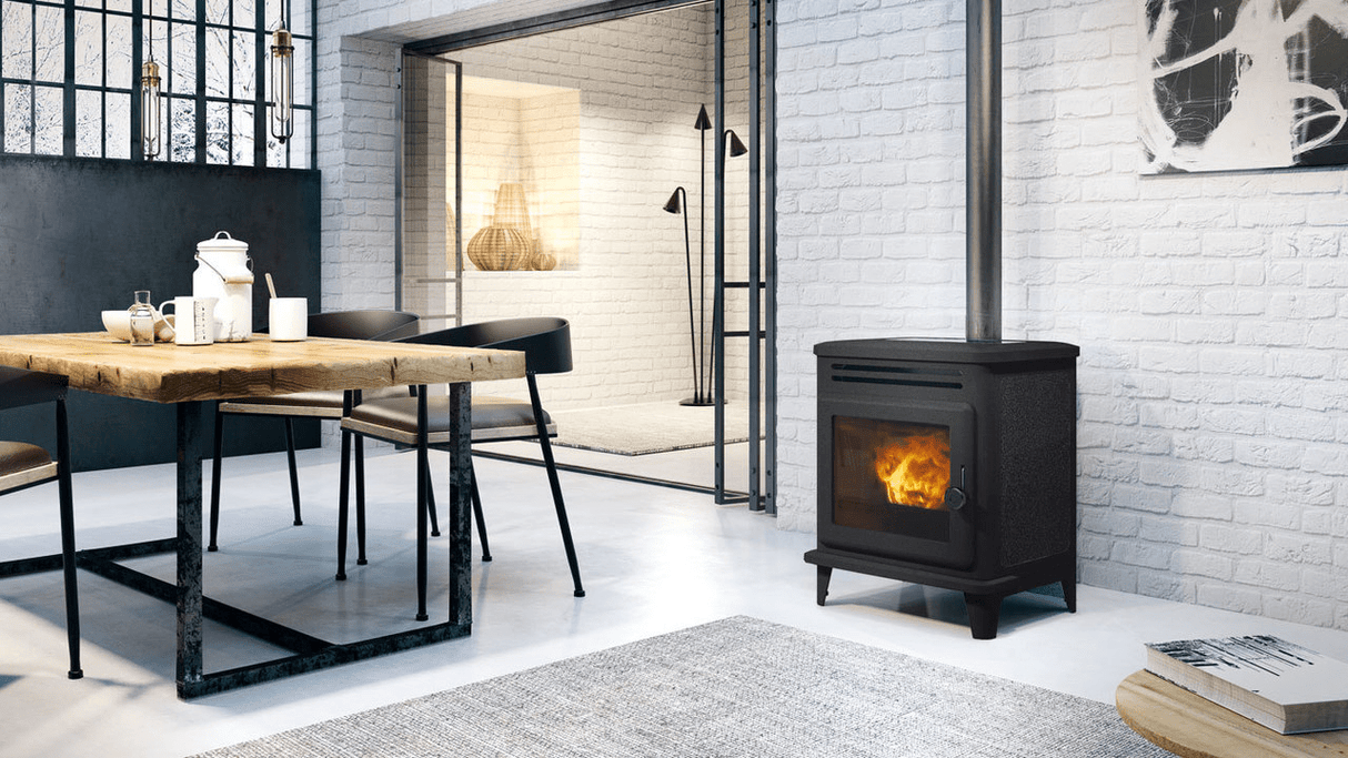STUFA A PELLET EDILKAMIN LILLE 8 UP